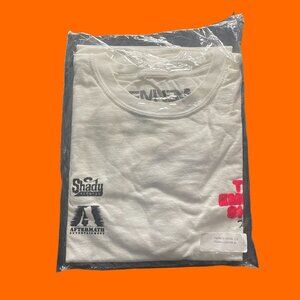 Shady Records Eminem “the Eminem show” White Graphic Long Sleeve Tee